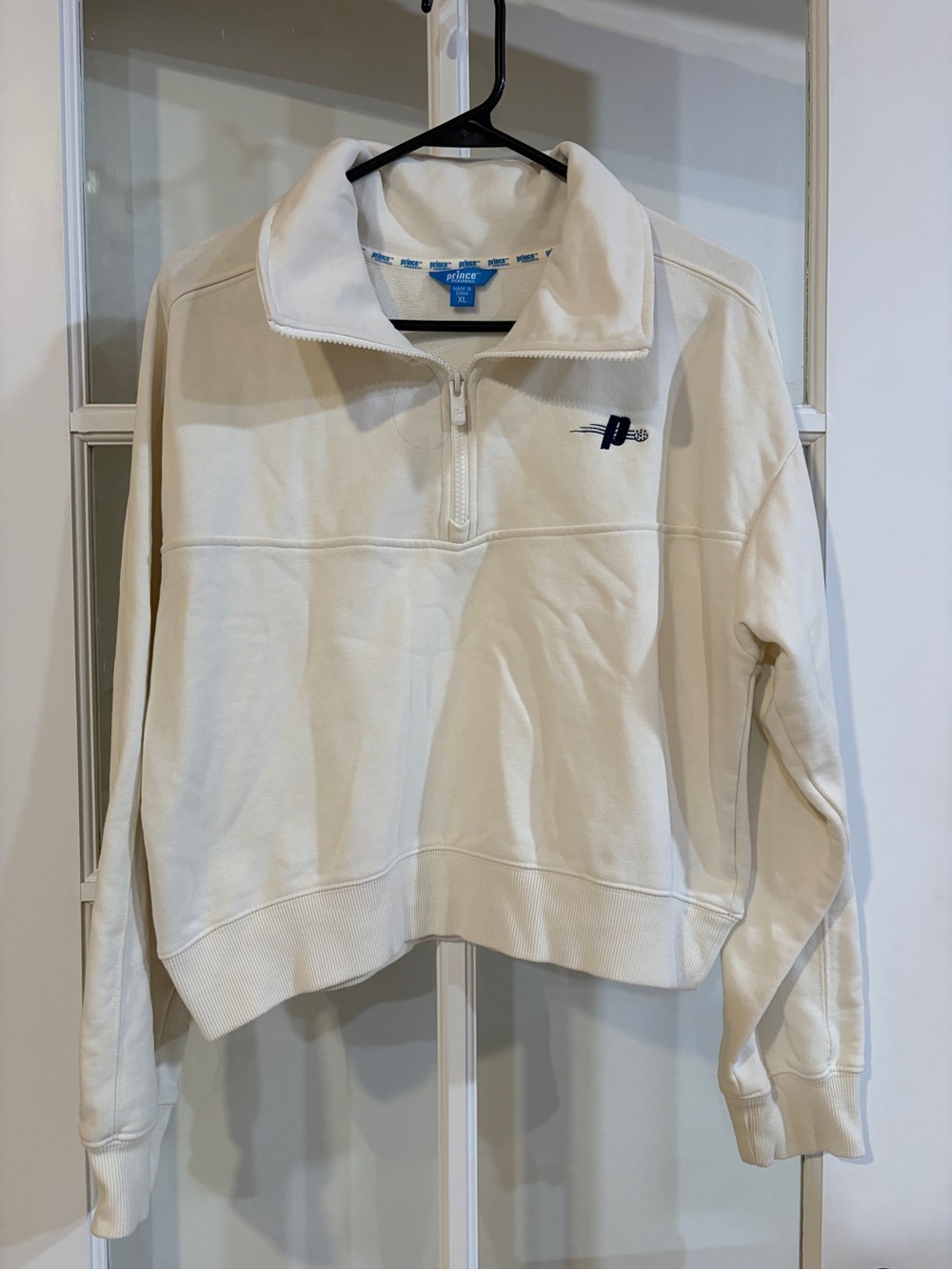 Prince Pickleball Women’s XL 1/4 Zip Pullover Sweatshirt Athleisure Sport
